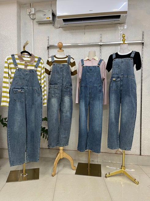 Women Casual Denim  Dungaree